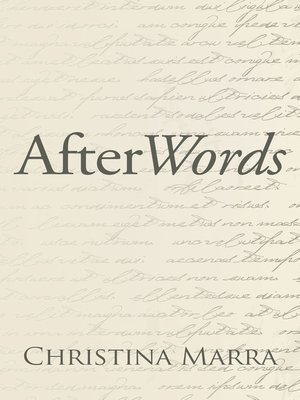 cover image of Afterwords